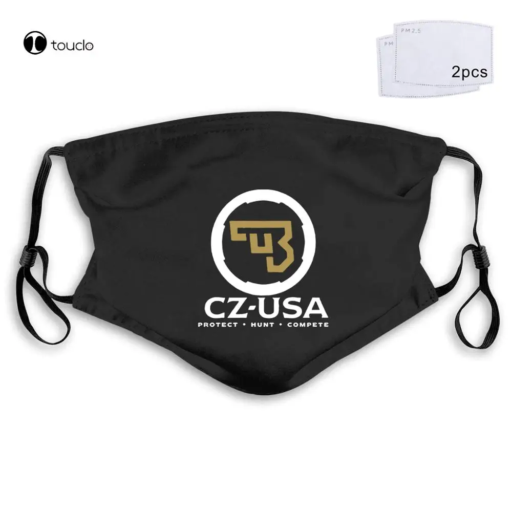 Новая Ceska Zbrojovka огнестрельное оружие CZ логотип США маска для лица с фильтром