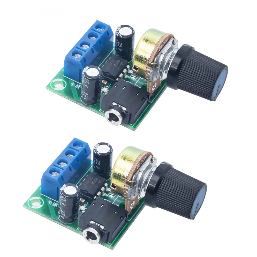 

2 шт., регулятор громкости LM386, 3-12 в пост. Тока