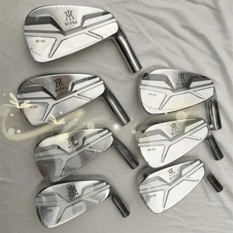 

golf iron set New Mens Golf head MIURA MC-501 FORGED Irons clubs head set 4-9.P MC-501Golf Irons Free shipping