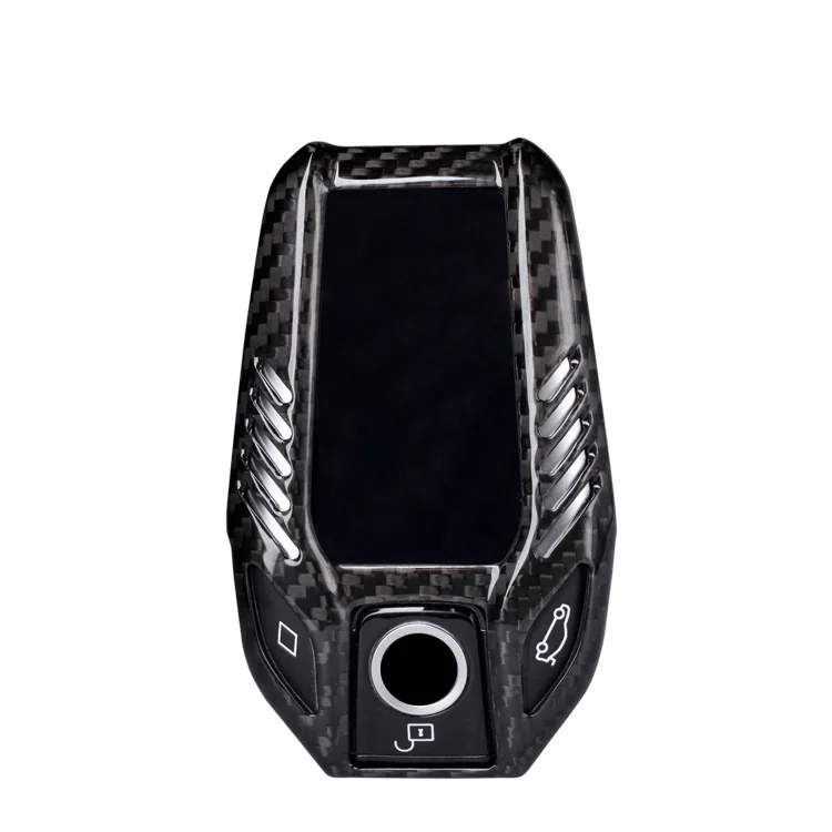 Углеродное волокно автомобиль дистанционного ключа чехол оболочка для ключей BMW