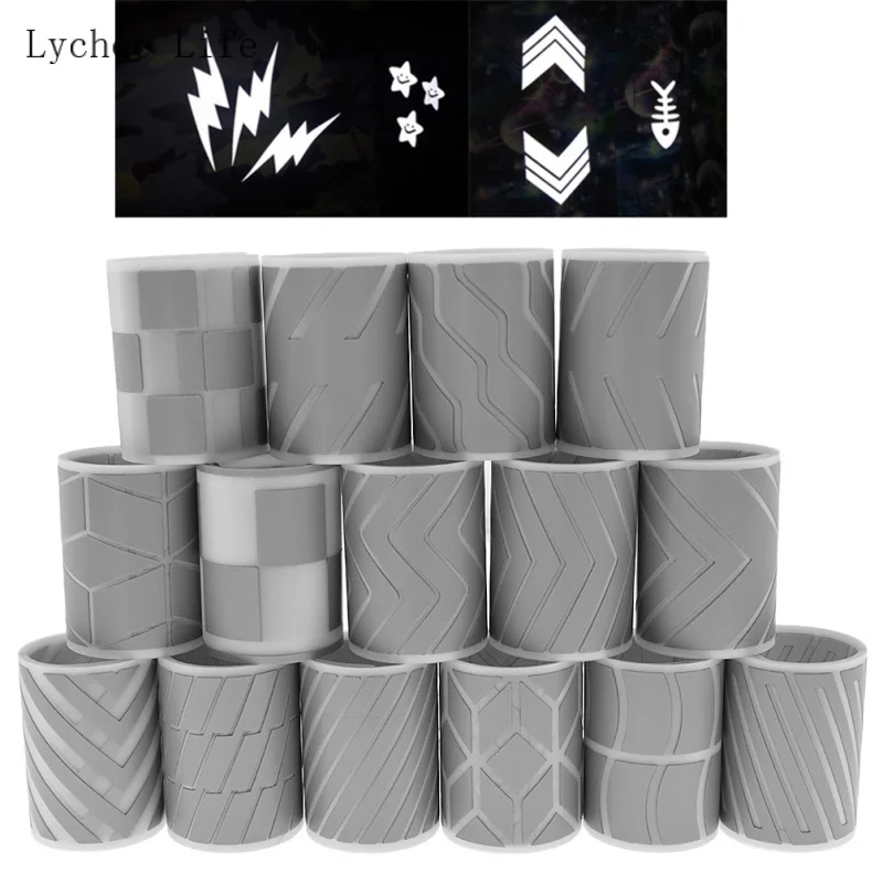 Светоотражающая наклейка Lychee Life 100x5 см с теплопередачей виниловая пленка для Diy