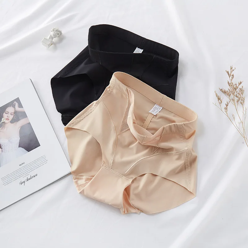 

Postpartum corset Women Mid-waist Hip-lifting Abdomen Pants Breathable Mesh Trainer Shapewear Pants Postpartum Slim Underwear