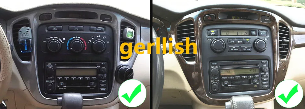 Для Toyota Highlander 2000 2001 2003 2004 2005 2006 2007 Android автомобильный мультимедийный gps-плеер аудио Радио стерео BT ст