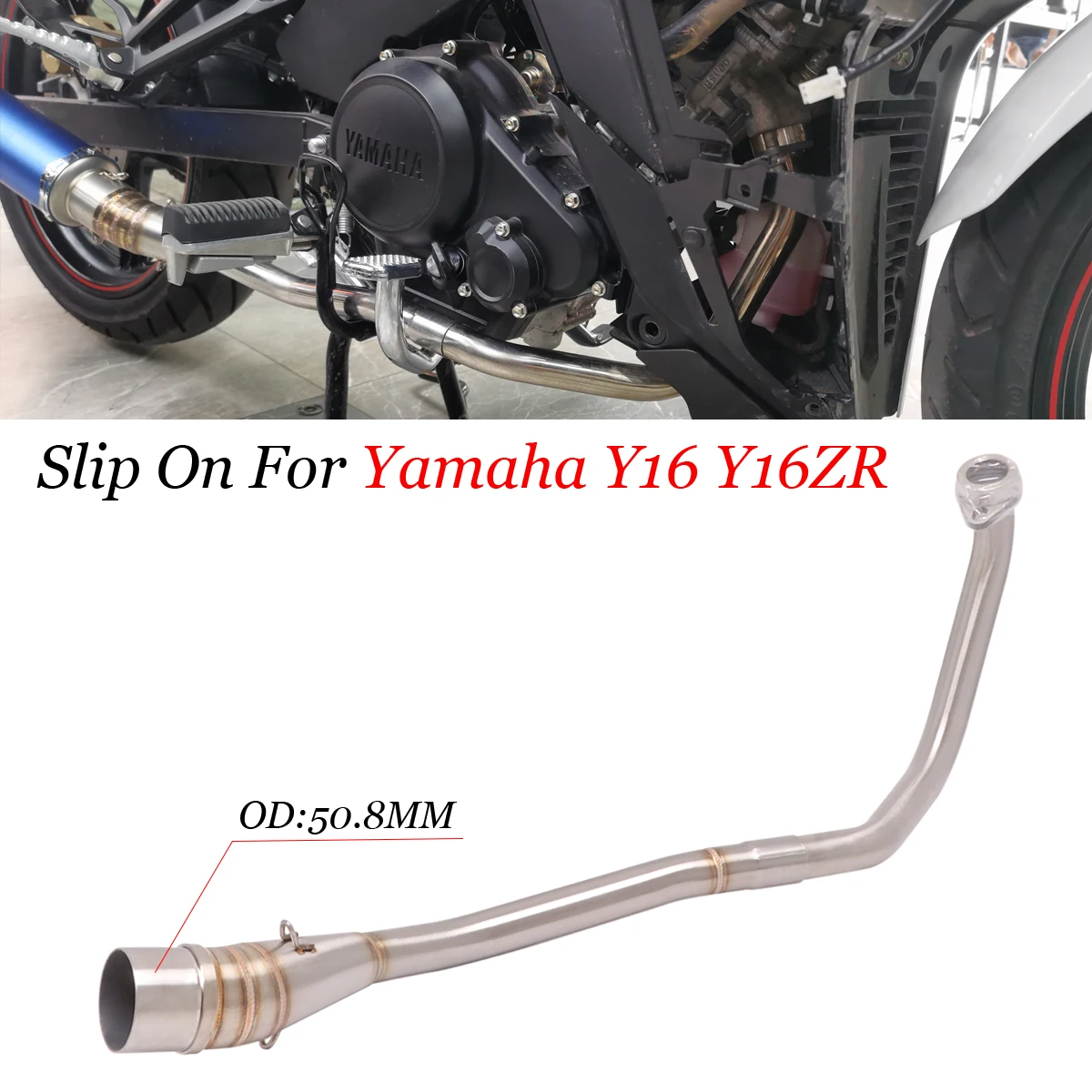 Глушитель выхлопной трубы из нержавеющей стали для мотоцикла YAMAHA Y16ZR Y16 ZR |