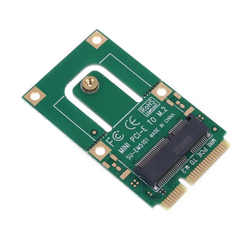 Адаптер Mini PCI-E в m2 Расширительная карта ключ NGFF E интерфейс для | Компьютеры и офис