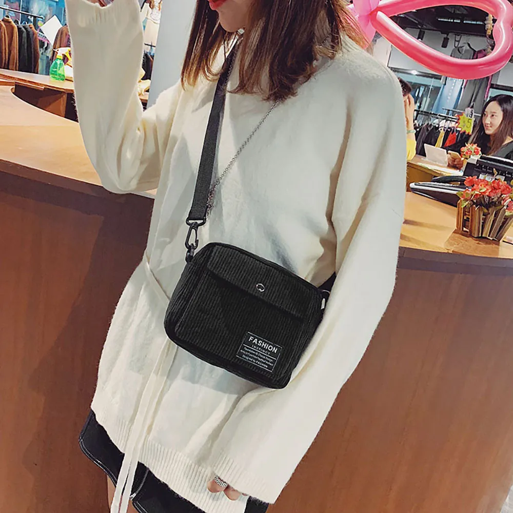 #25 новые сумки для женщин Холщовая Сумка на одно плечо маленькая квадратная сумка