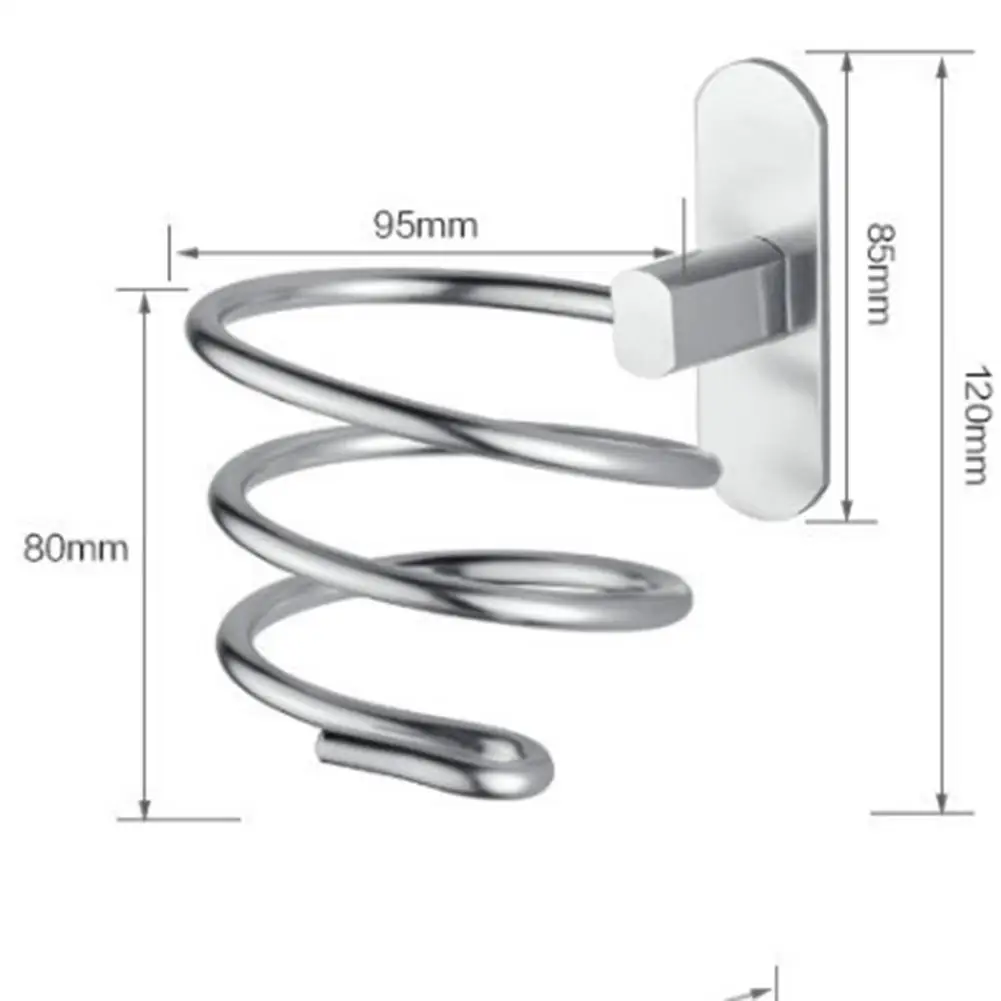 Настенное крепление электрическая сушилка для волос стильный держатель ванной