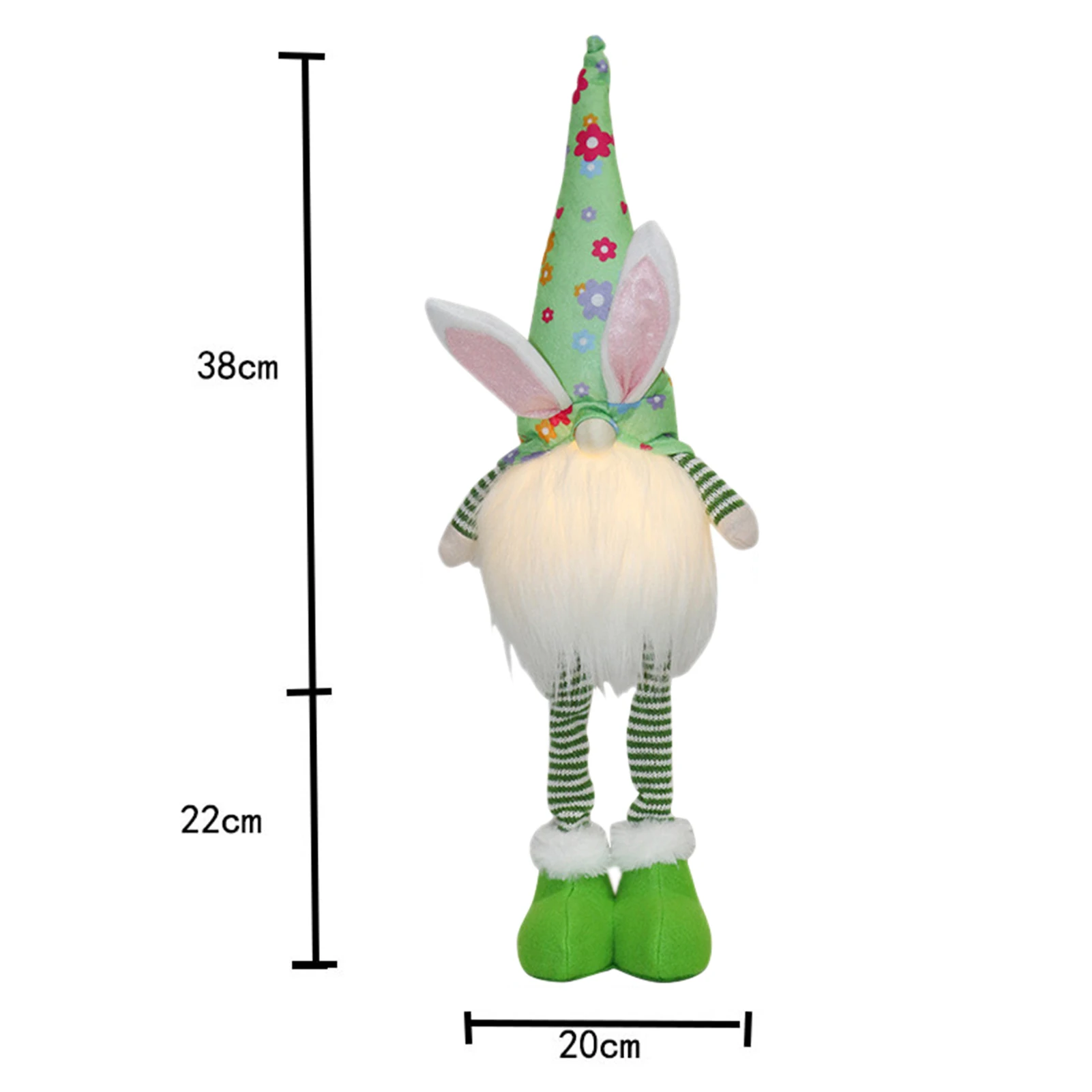 

2021 New Easter Bunny Gnome Decoration Easter Faceless Doll Easter Plush Dwarf Home Party Decorations Kids Toys