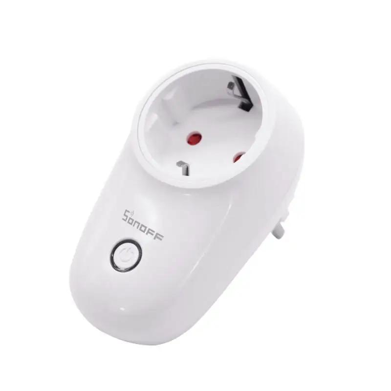 Sonoff S26 Basic WiFi Smart Socket AU/CN/EU/UK/US Wireless Plug Home Switch Power Sockets Work With Alexa Google Assistant | Электроника