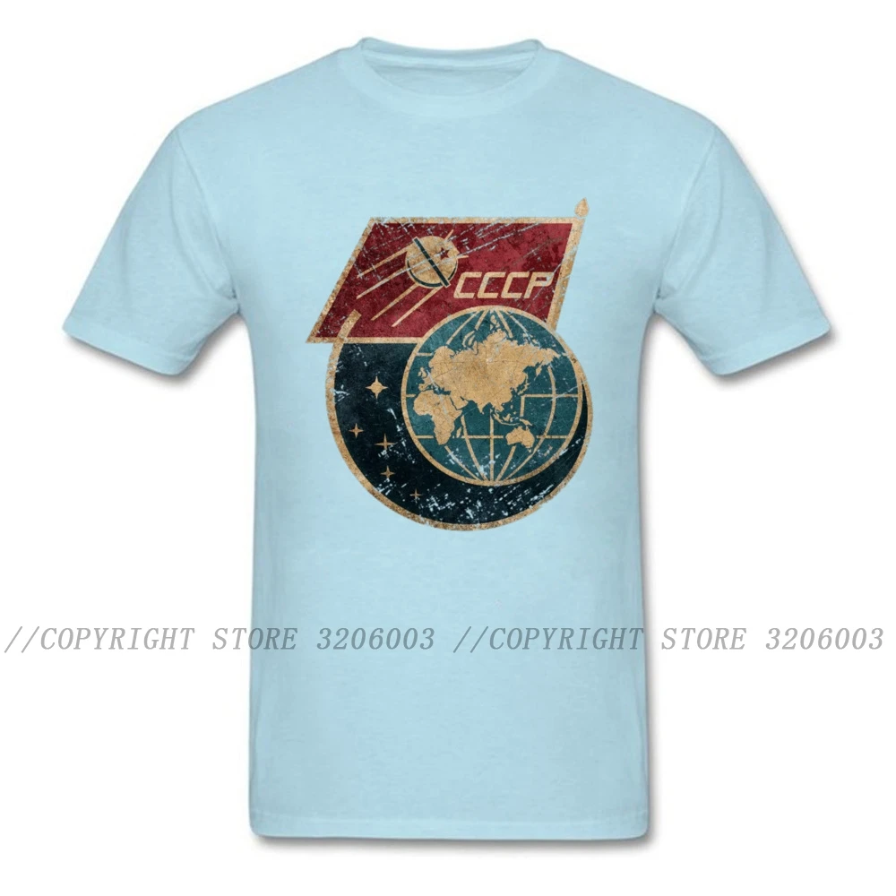 Sputnik 1 футболка мужская с гордостью русская Ретро дизайн мужские футболки CCCP топы