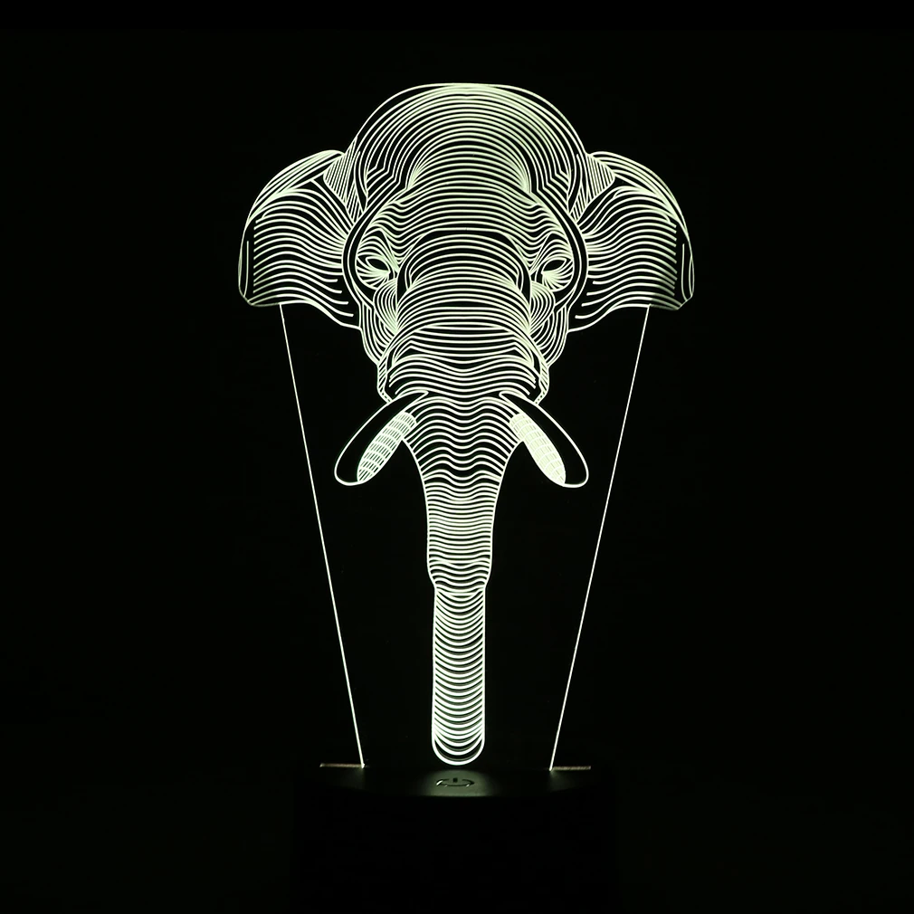 LED Colorful Magic Lamp Style Night light Bed Saving Sensor Light Decoration Automatically Color Changing Mode | Освещение