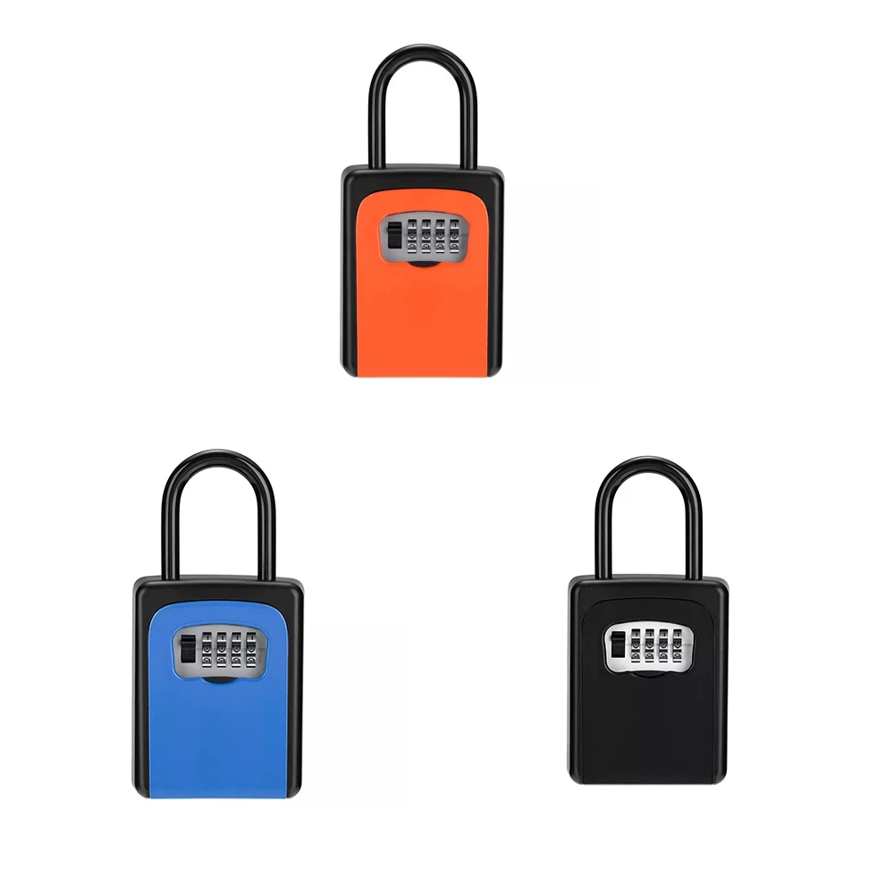 4 разрядный замок с ключом коробка Комбинации паролем кодом для дома хранения