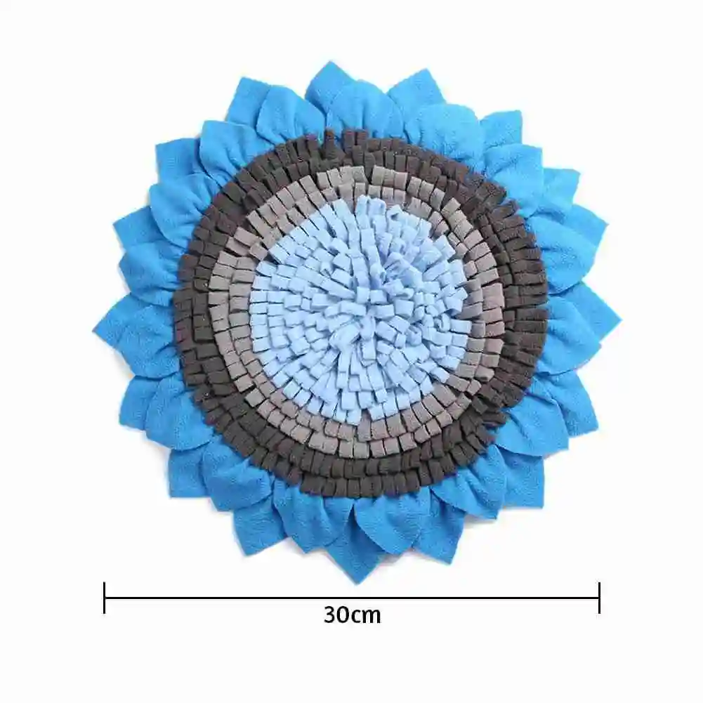 

Sunflower Sniffing Blanket Pet Dog Smelling Pad Puzzle Anti-choking Training Cats Dogs Indoor Outdoor Activity Training Supplies