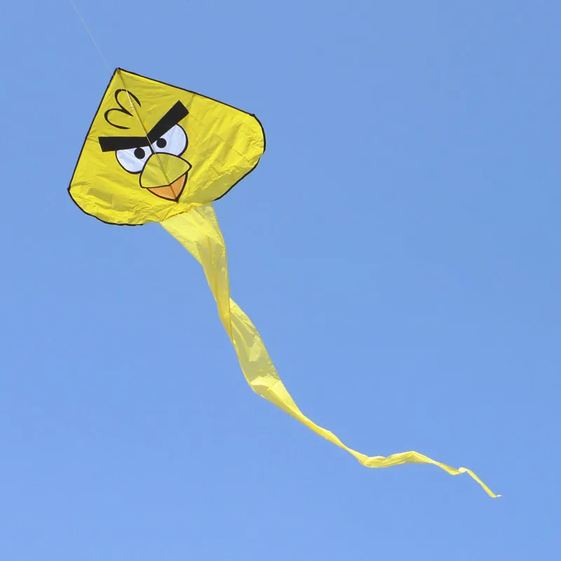 

Бесплатная доставка Высокое качество оптовая продажа воздушных змеев птица кайт 10 шт./лот с ручкой линии Рипстоп нейлоновые змеи заводская ...