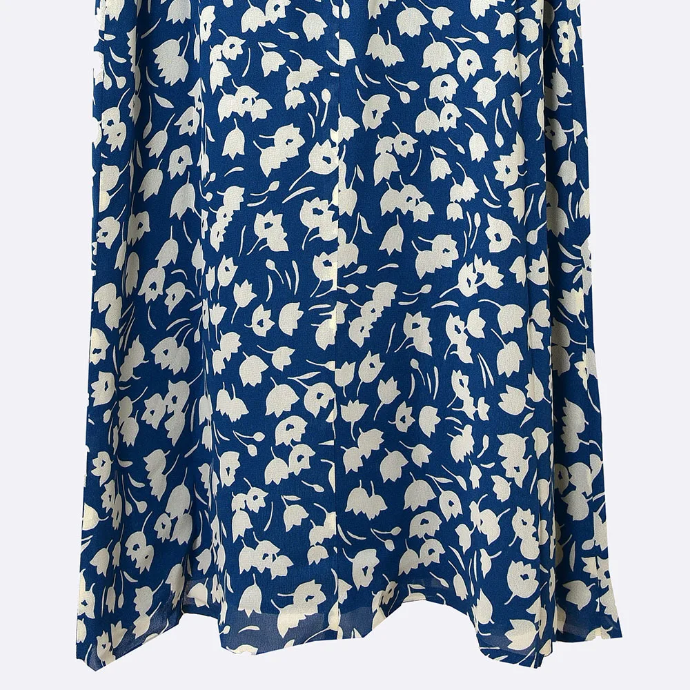 Женское платье Весна/Лето 2020 новое модное повседневное Цветочное с коротким