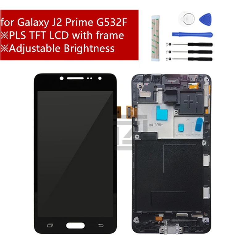 Для Samsung Galaxy J2 Prime LCD дисплей сенсорный экран дигитайзер сборка с рамкой G532 G532F