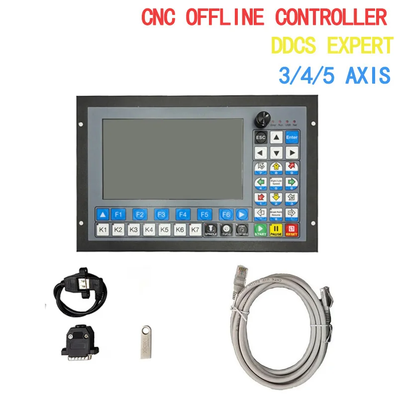 Новый обновленный Автономный контроллер Cnc с 3/4/5 осями Ddcs-expert поддерживает журнал