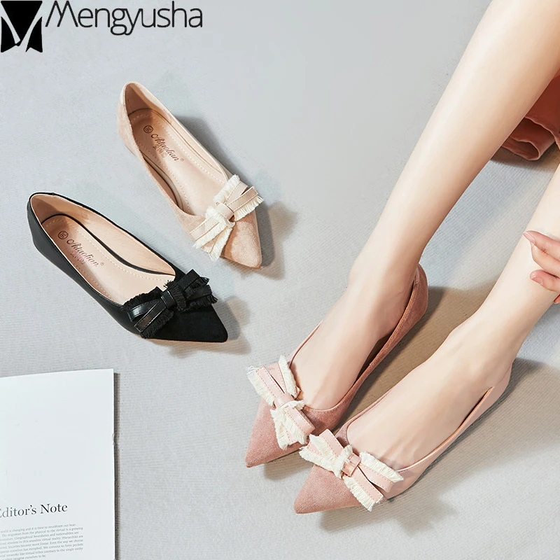 Женская Повседневная обувь в стиле пэчворк туфли на плоской подошве с острым