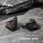Внутриканальные гибридные наушники-вкладыши IKKO Obsidian OH10, Knowles 33518, 1BA + 1, разъем 0,78 мм