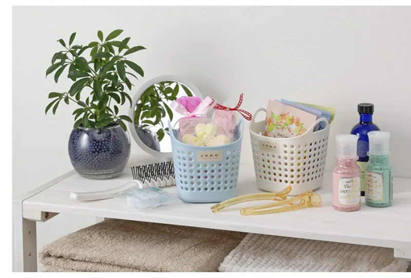 

Multifunctional Hollow Flower Pen Pot Makeup Brush Holder Desktop Rubbish Storage Basket Household Storage Table Boxes