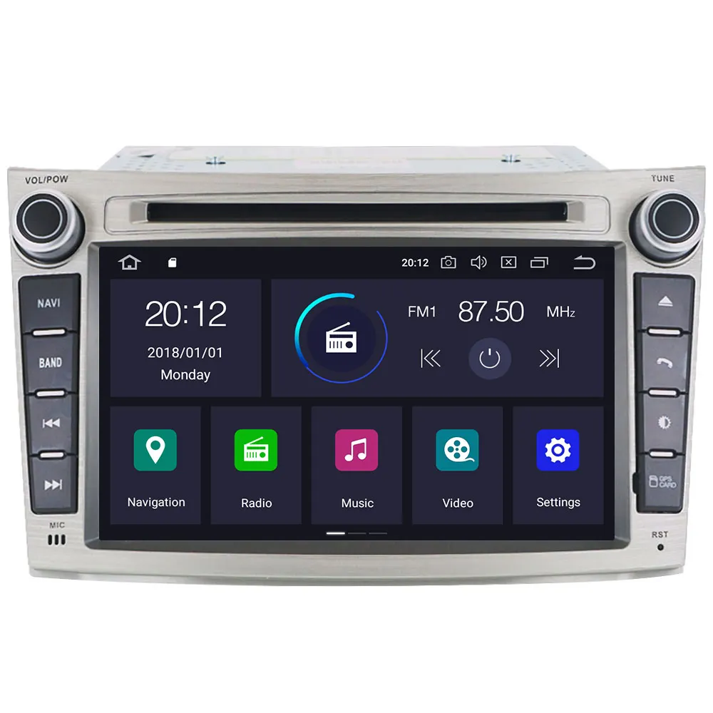 Автомобильный радиоприемник Aotsr стереоприемник для Subaru Legacy Outback магнитофон android