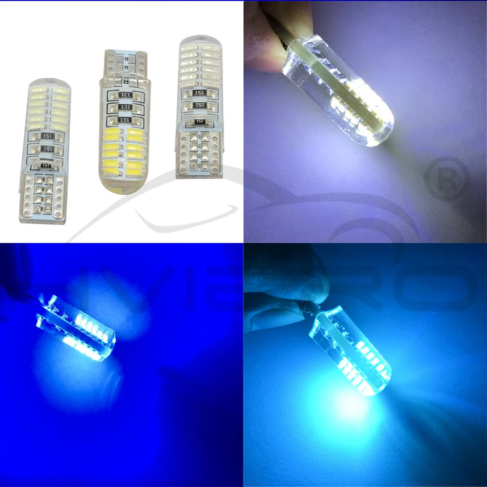 10X 24SMD светодиодный лампы для укладки белый авто 194 чтение светильник маркер