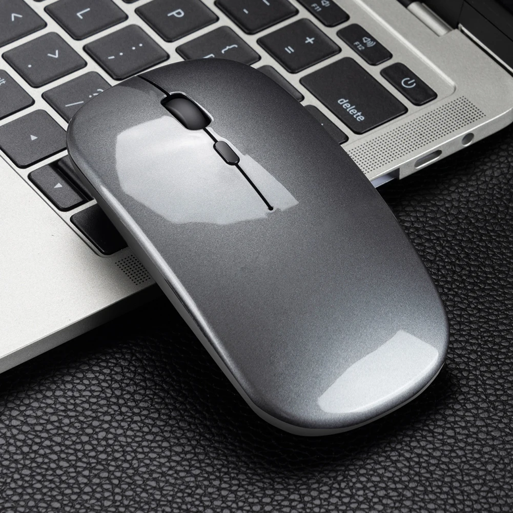 

2.4GHz Home Practical Accessories Wireless Mouse Gift For Laptop Computer USB Rechargeable Mute Ergonomic Silent Portable Office