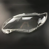 car front headlight lens cover auto shell headlamp lampshade for toyota corolla 2010 2013 lampcover head lamp light covers glass