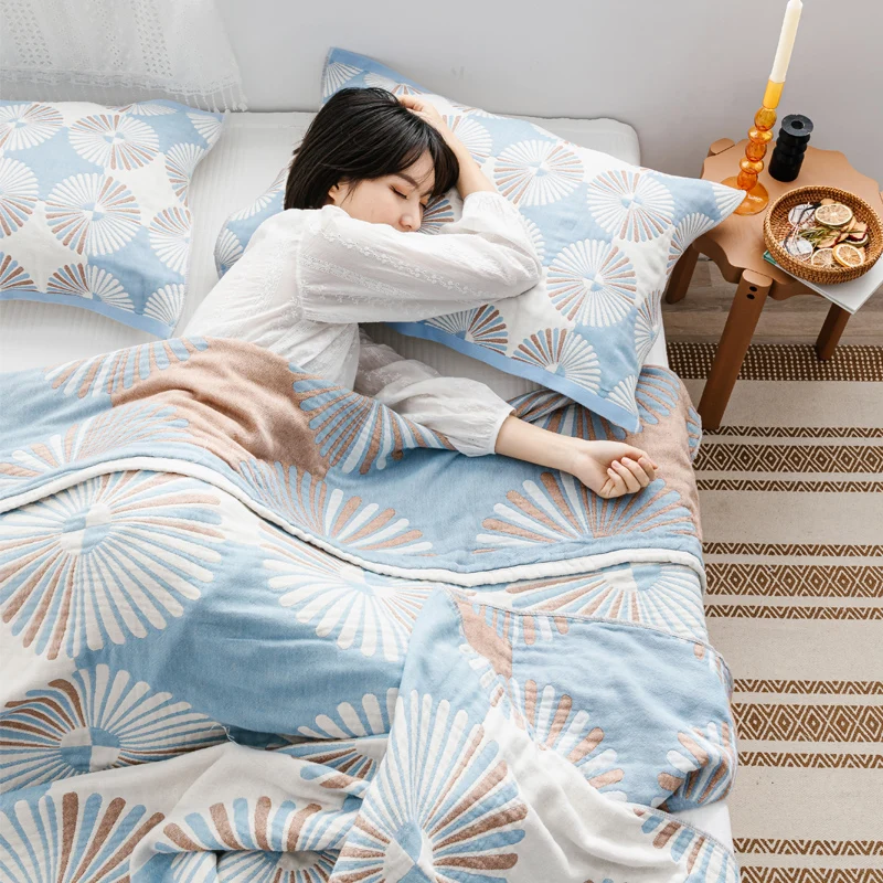 

Скандинавский хлопковый плед, многофункциональное одиночное двойное одеяло, одеяло, Хлопковое полотенце, одеяло