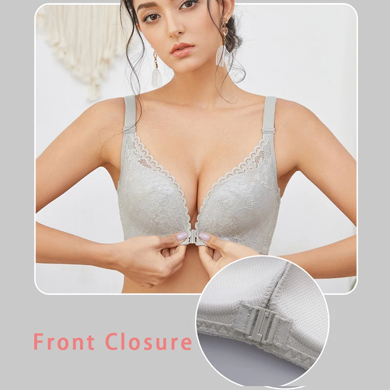 

Elvoegirl Top selling Bras Plus Size Seamless Bra Sexy Wire Free Top Lingerie Breathable BH Women deep v-neck backless sexy bra