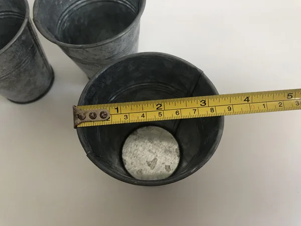 20 шт./лот D8.5* H8.5CM оцинкованный небольшой горшок для рассады мини горшки для суккулентов железные Цветочные плантаторы и горшки Олово пасхальные яйца горшки SF-048
