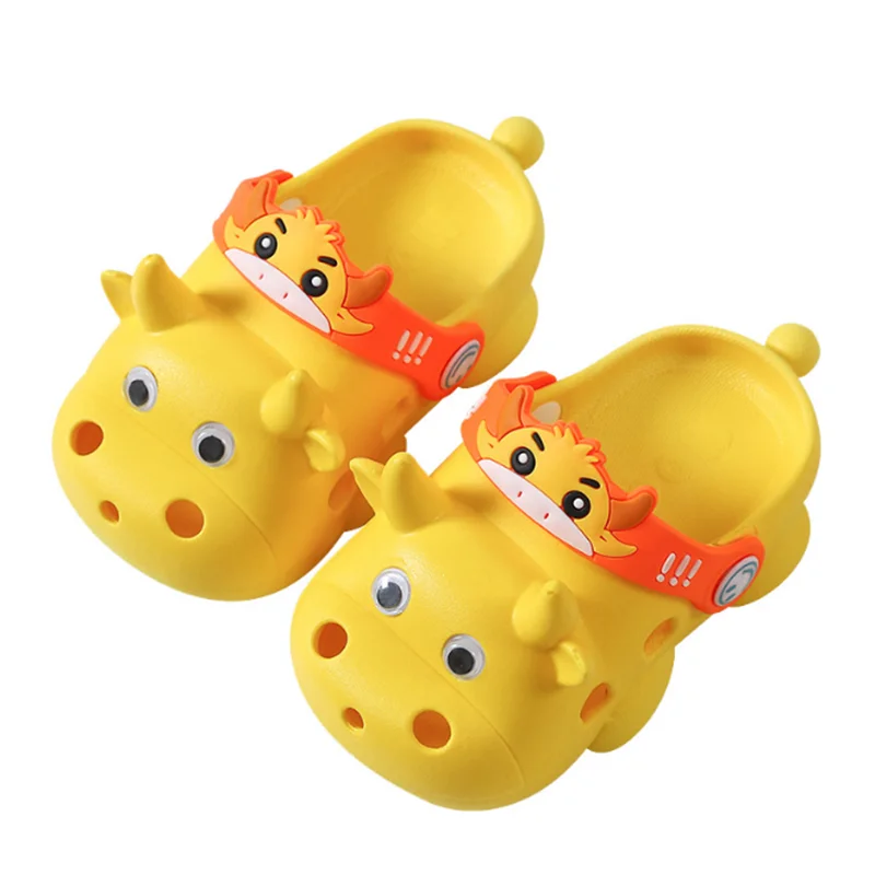 

New Child Sandals Summer Home Hollow Out Cartoon Calf Baby Infant Cool Slippers Beach Outdoor Non-slip