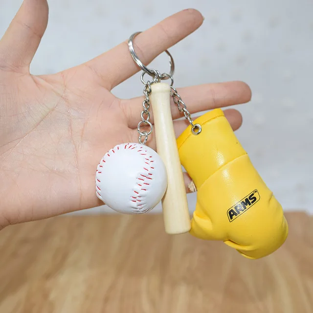 Модная спортивная бижутерия для отдыха брелок хоккея на поле Кожаные Боксерские
