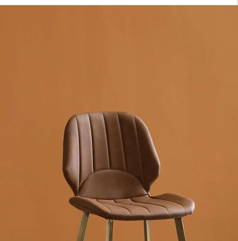 Simple Modern Small House Bar Chair Leisure Nordic Dining | Chairs