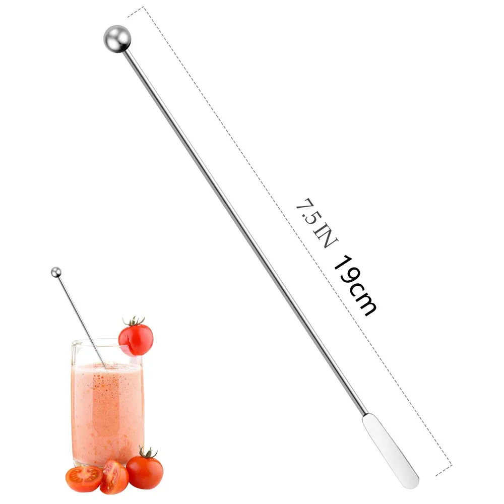 Золотая палочка для кофе 7 5 дюйма нержавеющая сталь 10 упаковок|cocktail swizzle|cocktail swizzle