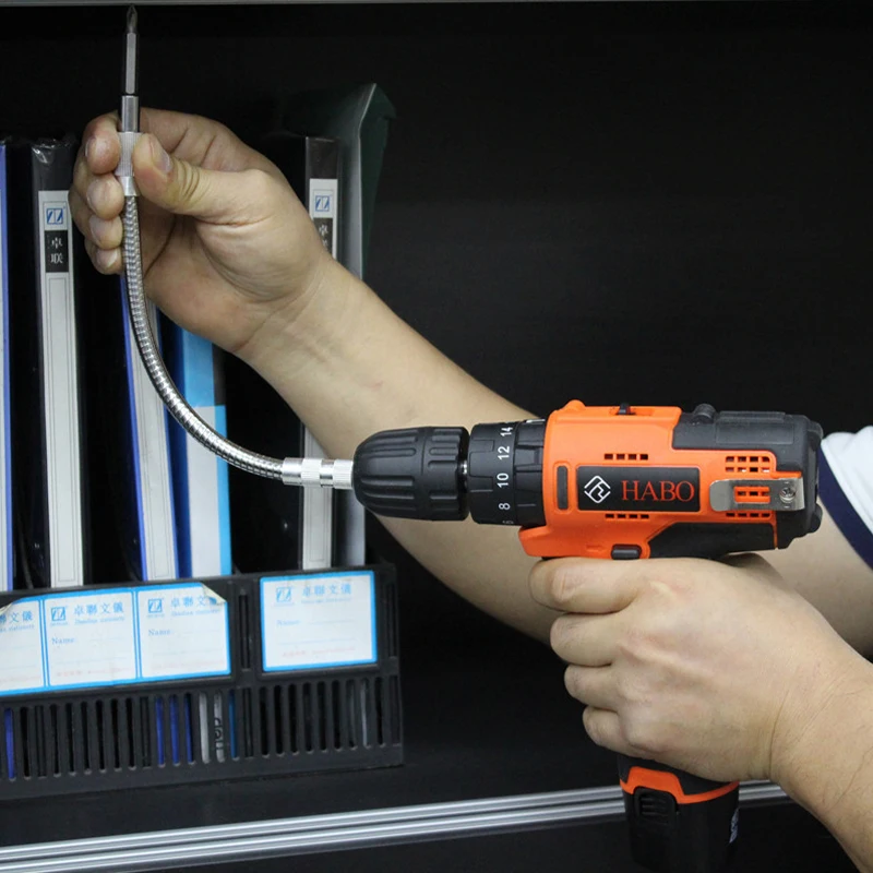 Универсальный удлинитель для шуруповерта с мягким валом 1/4 дюйма | Инструменты