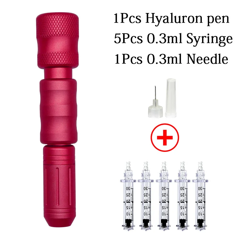 ren pen set 1x5 0,3 мл Регулируемый неинвазивный ингалятор гиалуроновая ручка кислота губы стабилизатор инжектор без игл инъекции гиалурон распылитель пистолет - Номер модели: ren pen set 1x5