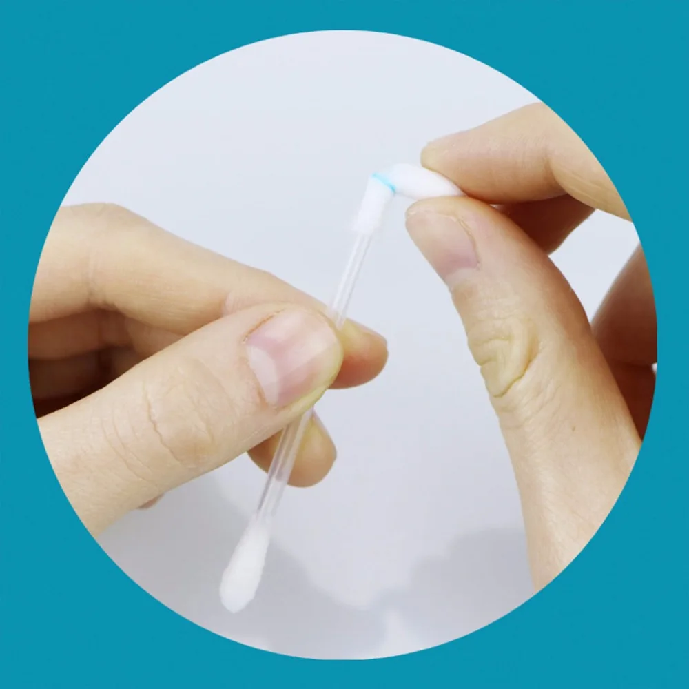 Дезинфицированный ватный тампон одноразовый медицинский спирт или йод 100 шт.