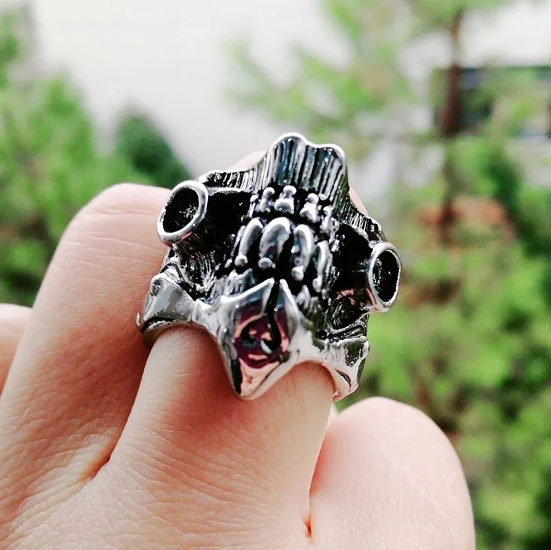 Movie Mad Max 4 Ring Cosplay Immortan Joe Halloween Party Props Gifts Metal High Quality Movies | Тематическая одежда и