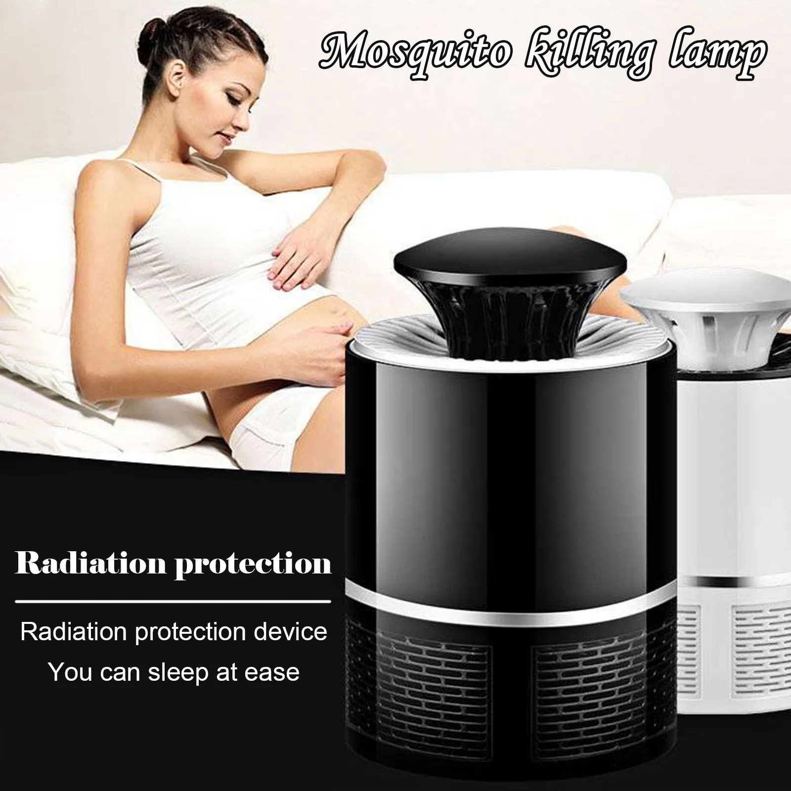 Usb Led инсектицидная Лампа Электрическая ловушка для комаров Фотокатализ домашний