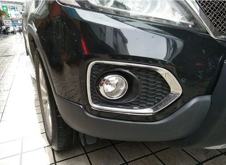 2010 2011 для Kia Sorento ABS Хромированная передняя/лампа заднего противотуманного фонаря
