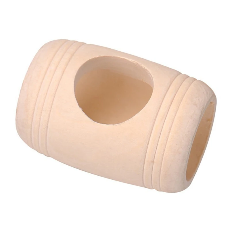 

1PC Hamster Chew Toy Natural Wooden Pine Guinea Pigs Rats Chinchillas Toys Accessories Roller Tee