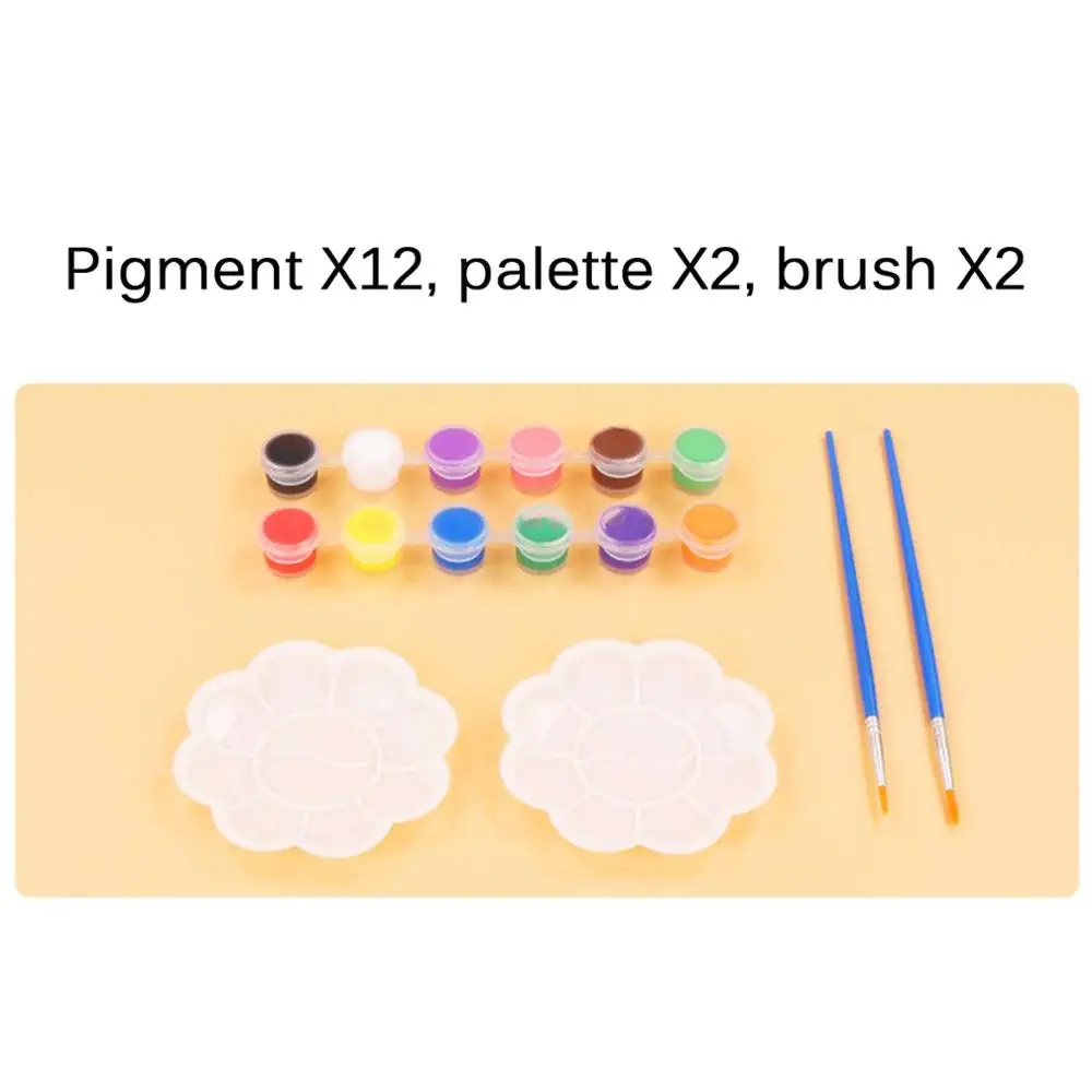 Набор для рисования новорожденных животных с игровым ковриком животные