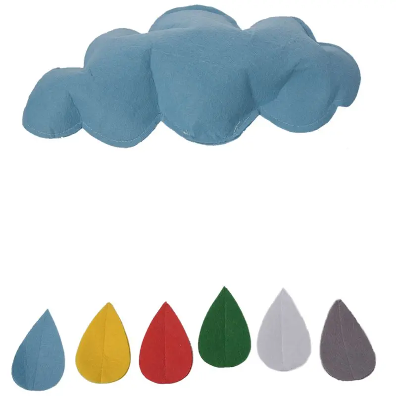 Детская игровая палатка реквизит для украшения игрушка в виде дождя облаков