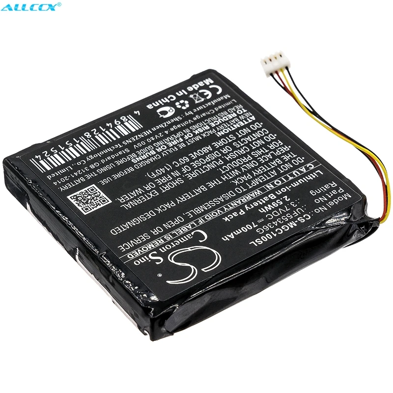 ER 009311 батареи Cameron Sino 700 мАч UF553436G для Magellan Cyclo 100 Cyclo100|Цифровые аккумуляторы| |