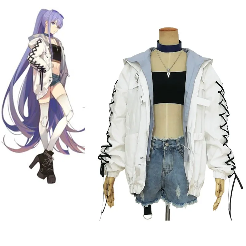 Fate Grand Order FGO косплей костюм мелолиса длинная одежда лунная богиня наряд для