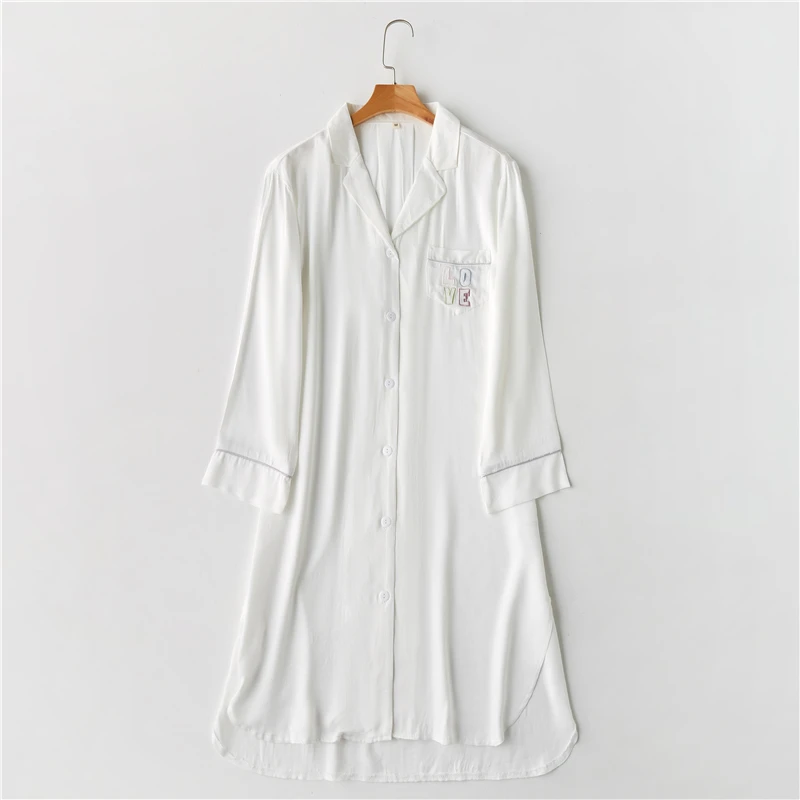 2021 женские ночные рубашки хлопковая Домашняя одежда ночная рубашка с длинным