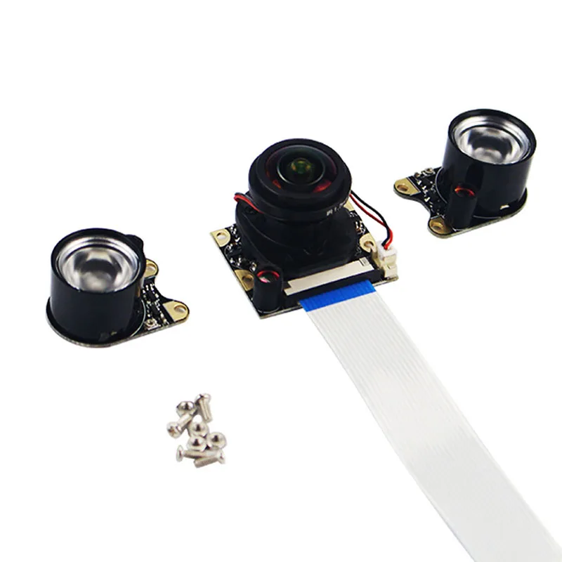 Raspberry Pi камера автоматический ИК-фильтр 175 градусов рыбий глаз 1080p для дневного