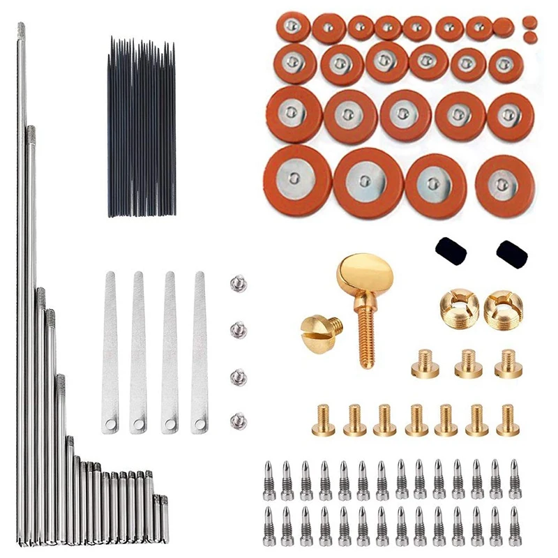 

Hot AD-119Pcs/Set Alto Sax Saxophone Repair Parts Screws + Saxophone Springs Kit DIY Tool Woodwind Instrument Accessories