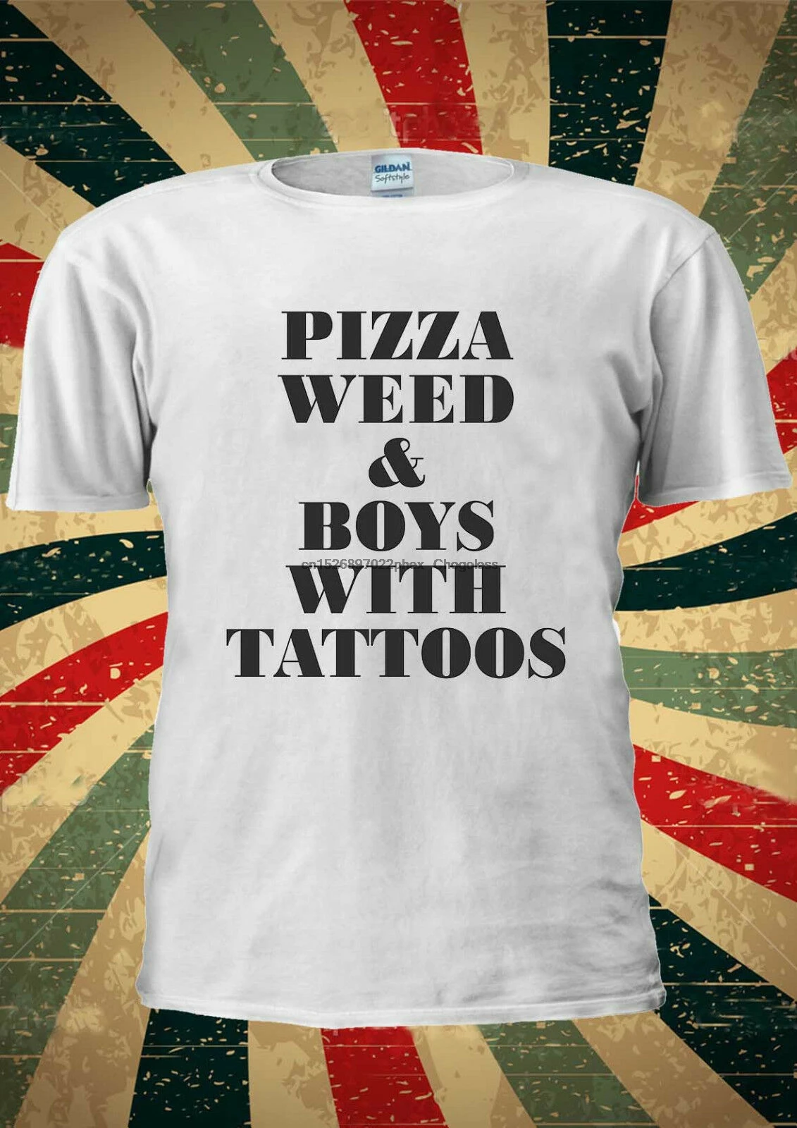 Пицца сорняков и Человека паука с & майка Топ Для мужчин женщин унисекс 1905|Мужские